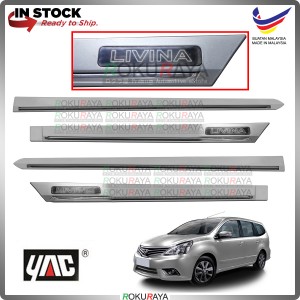 [TUNGSTEN SILVER] Nissan Grand Livina Original Side Door Moulding Garnish Body Lining Panel
