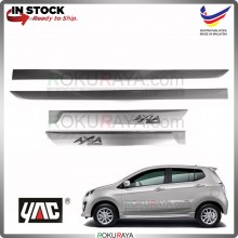 [S28 GLITTERING SILVER] Perodua Axia Original Side Door Moulding Garnish Body Lining Panel