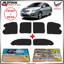 [FRONT REAR] Toyota Vios Ncp93 Car Heat Sound Vibration Proof Bonnet Deadening Insulation Mat Span Sponge 10mm Thick