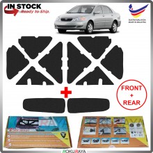 [FRONT REAR] Toyota Altis E120 Car Heat Sound Vibration Proof Bonnet Deadening Insulation Mat Span Sponge 10mm Thick