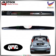 [209 EBONY BLACK] Myvi Old (1st Gen) Rear Back Tailgate Trunk Top Center Garnish Cover Bonnet Moulding