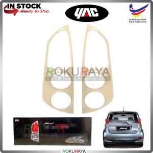 [KLASIK GOLD] Perodua Myvi Old (1st Gen) Type2 Custom Fit ABS Plastic Rear Tail Lamp Garnish Moulding Cover