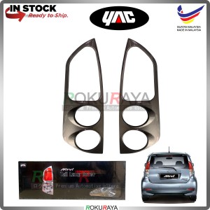 [MOCCA SILVER] Perodua Myvi Old (1st Gen) Type2 Custom Fit ABS Plastic Rear Tail Lamp Garnish Moulding Cover