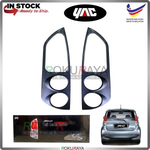 [MEDALLION GREY] Perodua Myvi Old (1st Gen) Type2 Custom Fit ABS Plastic Rear Tail Lamp Garnish Moulding Cover