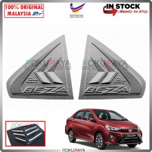 Perodua Bezza Mustang Rear Triangle Side Window Mirror Cover Louvre Air Terjun