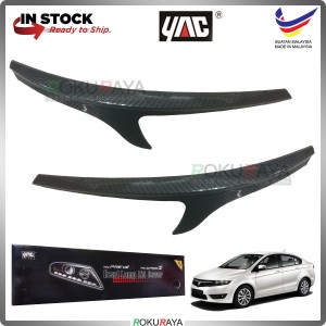 [CARBON] Proton Preve Suprima S Custom Fit ABS Plastic Car Head Lamp Eye Lid Brow Cover