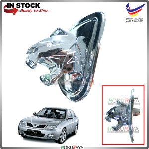 Proton Waja MMC Tiger Harimau Chrome 3D 4D Automobile Car FRONT Emblem Logo Badge (with LED)