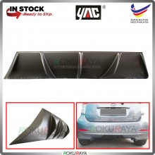 [TITANIUM] Perodua Myvi (1st Gen) Vortex Generator Aerodynamic Rear Bumper Bottom Diffuser Spoiler