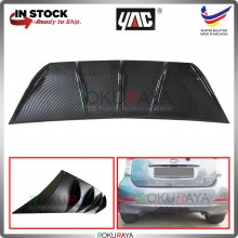 [CARBON] Perodua Myvi (1st Gen) Vortex Generator Aerodynamic Rear Bumper Bottom Diffuser Spoiler