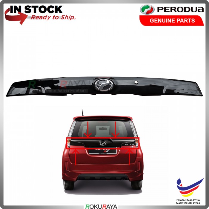 [REFURBISH] Perodua Alza 2014-2018 Facelift FL Rear Back Tailgate Trunk ...