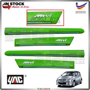 [G54 LIME GREEN] Perodua Myvi (1st Gen) 2005-2010 Original Side Door Moulding Garnish Body Lining Panel