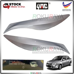 [GENETIC SILVER] Proton Saga BLM Type2 Custom Fit ABS Plastic Car Head Lamp Eye Lid Brow Cover