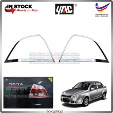 [CHROME] Proton Saga BLM Custom Fit ABS Plastic Rear Tail Lamp Garnish Moulding Cover