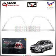 [SOLID WHITE] Proton Saga BLM Custom Fit ABS Plastic Rear Tail Lamp Garnish Moulding Cover