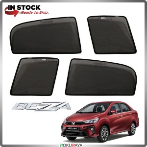 Perodua Bezza OEM Custom Fit Magnetic Sun Shade Sunshade