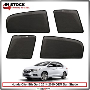 Honda City GM6 (6th Gen) 2014-2019 OEM Custom Fit Magnetic Sun Shade Sunshade