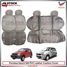Perodua Kancil 850 Local PVC PU Semi Leather Custom Fitting Cushion Cover Car Seat