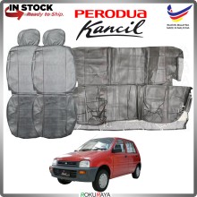 Perodua Kancil 850 660 Local PVC PU Semi Leather Custom Fitting Cushion Cover Car Seat
