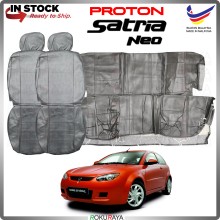 Proton Satria Neo 1.3 1.6 Local PVC PU Semi Leather Custom Fitting Cushion Cover Car Seat