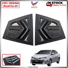 Toyota Vios Facelift 2019 Mustang Rear Triangle Side Window Mirror Cover Louvre Air Terjun