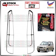 [CHROME] Perodua Kenari Aerosport ABS Plastic Rear Tail Lamp Garnish Moulding Cover Car Accessories Parts