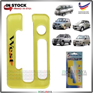 [YELLOW] Perodua Kancil Kelisa Kembara Kenari Rusa Gear Shift Knob Assy Panel Garnish Moulding Cover Car Accessories