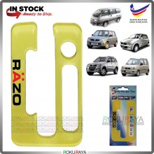 [YELLOW] Perodua Kancil Kelisa Kembara Kenari Rusa Gear Shift Knob Assy Panel Garnish Moulding Cover Car Accessories