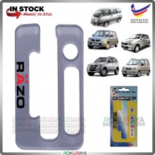 [GREY] Perodua Kancil Kelisa Kembara Kenari Rusa Gear Shift Knob Assy Panel Garnish Moulding Cover Car Accessories Parts