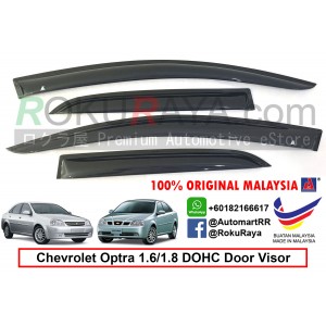 Chevrolet Optra 1.6/1.8 DOHC ( 1st Gen ) 2002–2009 J200 AG Door Visor Air Press Wind Deflector (Small 7cm Width)