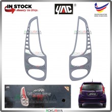 [S28 GLITTERING SILVER] Perodua Myvi Lagi Best Icon Custom Fit ABS Plastic Rear Tail Lamp Garnish Moulding Cover