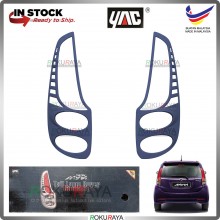[S33 MEDALLION GREY] Perodua Myvi Lagi Best Icon Custom Fit ABS Plastic Rear Tail Lamp Garnish Moulding Cover