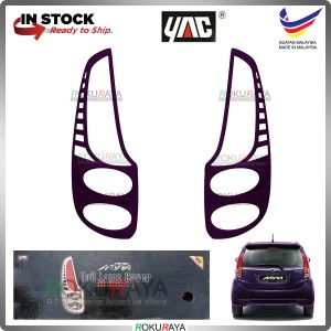 [P11 MYSTICAL PURPLE] Perodua Myvi Lagi Best Icon Custom Fit ABS Plastic Rear Tail Lamp Garnish Moulding Cover