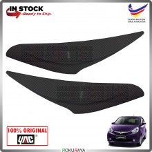 [CARBON] Perodua Myvi New Lagi Best ABS Plastic Car Head Lamp Eye Lid Brow Cover Original Car Accessories Parts