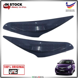[S33 MEDALLION GREY] Perodua Myvi New Lagi Best ABS Plastic Car Head Lamp Eye Lid Brow Cover Original Car Accessories