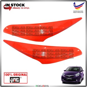 [R53 OZZY ORANGE] Perodua Myvi New Lagi Best ABS Plastic Car Head Lamp Eye Lid Brow Cover Original Car Accessories Parts