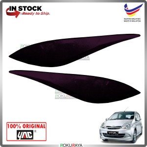 [P14 CLASSY DARK PURPLE] Perodua Viva ABS Plastic Car Head Lamp Eye Lid Brow Cover Original Car Accessories Parts