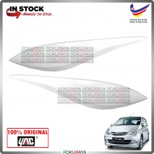 [W09 IVORY WHITE] Perodua Viva ABS Plastic Car Head Lamp Eye Lid Brow Cover Original Car Accessories Parts