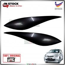 [209 EBONY BLACK] Perodua Viva ABS Plastic Car Head Lamp Eye Lid Brow Cover Original Car Accessories Parts