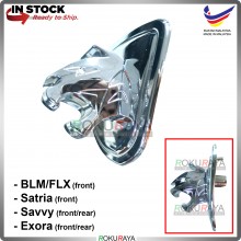 Proton BLM FLX Satria Savvy Exora Tiger Harimau Chrome 3D 4D Automobile Car FRONT Emblem Logo Badge (with LED)