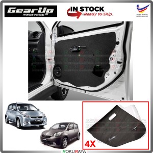 Perodua Myvi Old Gear Up Door Comfort Vibramat Deadening Sound Proof Heat Insulation Mat Car Accessories