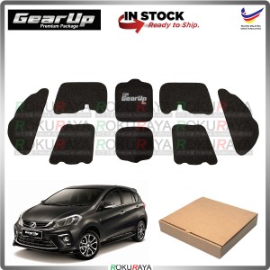 Perodua Myvi New GEAR UP Hood Insulator Front Bonnet Vibramat Deadening Sound Proof Heat Insulation Mat Car Accessories