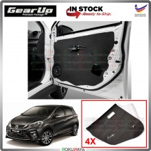 Perodua Myvi VVTi 2018 New Gear Up Door Comfort Vibramat Deadening Sound Proof Heat Insulation Mat Car Accessories