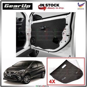 Perodua Myvi VVTi 2018 New Gear Up Door Comfort Vibramat Deadening Sound Proof Heat Insulation Mat Car Accessories