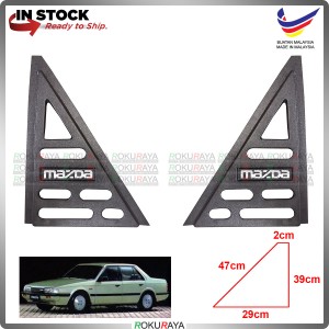 Mazda 626 GC SEDAN Vintage Rear Triangle Side Window Mirror Cover Car Accessories Parts