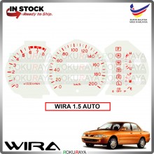 [1.5 AUTO] Proton Wira Satria Putra WHITE RED Meter Panel Garnish Decoration Cover Car Accessories Parts