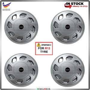 [ORIGINAL] Nissan Sunny B11 130y 4in1 R13'' Inch Car Wheel Cover Tyre Center Hub Cap Steel Rim Car Accessories Local