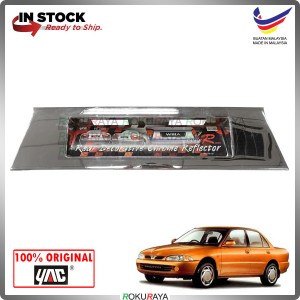 [CHROME] Proton Wira SEDAN ABS Plastic Rear Bonnet Number Plate Holder Frame Garnish Moulding Cover Trim Car Accessories