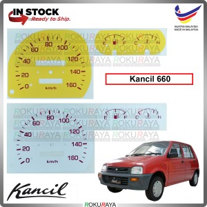 Perodua Kancil Lampu Petak Old 660 Manual Automatic Meter Panel Garnish Decoration Cover Car Accessories Parts