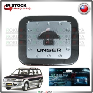 [CHROME] Toyota Unser Wellstar ABS Plastic Fuel Gas Tank Cap Garnish Moulding Cover Trim Car Accessories Parts