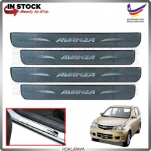 [BESI]Toyota Avanza Old Stainless Steel Chrome Side Sill Kicking Plate Garnish Moulding Cover Trim Car Accessories